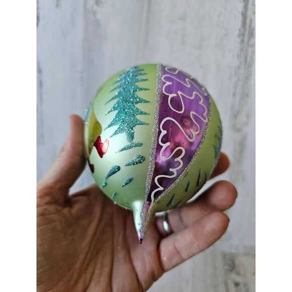 Radko forever Lucy vintage event ornament 1995 tree Santa ornament vintage Xmas - Picture 8 of 9